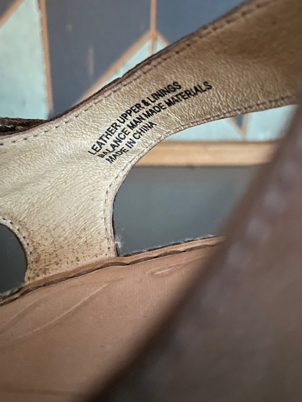 Born Lucee Brown Nubuck Leather Platform Wedge Sandals Hook & Loop 9M - Picture 8 of 16